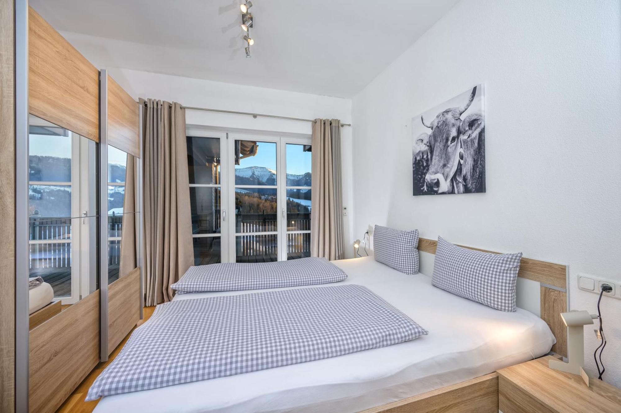 Haus "Bergblick" Ferienwohnung Hochgrat Oberstaufen Mit 2 Schlafzimmer Eksteriør bilde